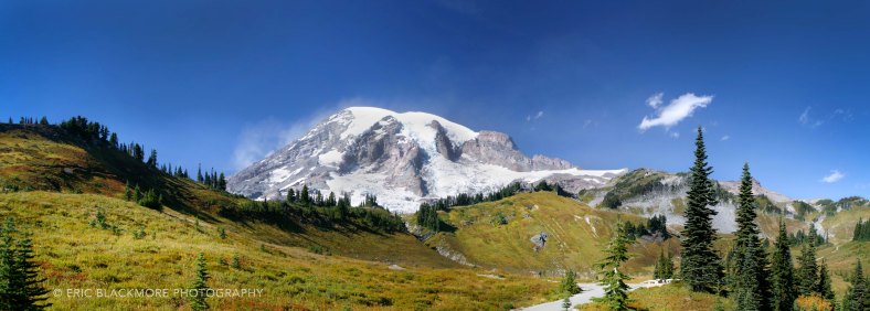 Mt. Rainer in early fall