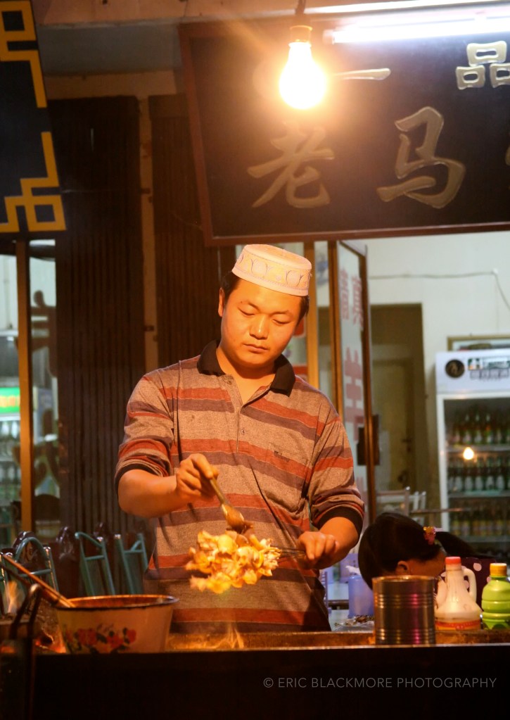 Street Market Chef, Dunhuang China